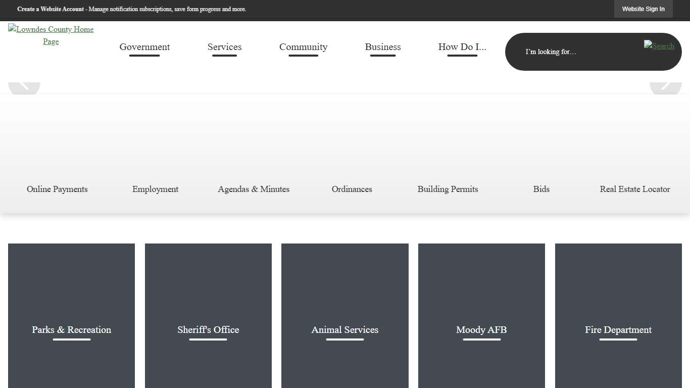 Lowndes County, GA - Official Website Official Website